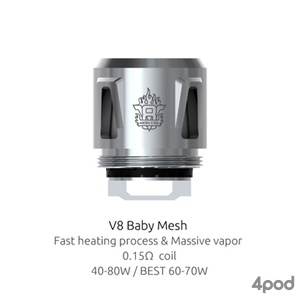 Испаритель SMOK V8 Baby Mesh на 0.15Ω 